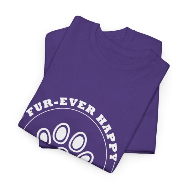 Fur-Ever Happy Stay Pawsitive - Pet Lover - Heavy Cotton Tee - Image 8