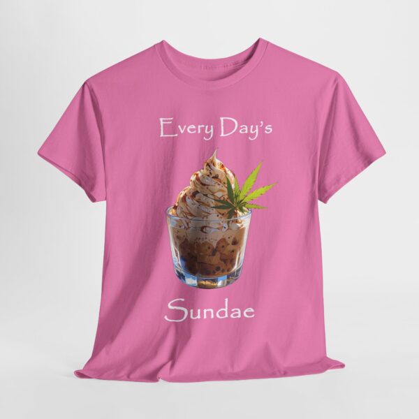 Every Day's Sundae - Heavy Cotton Tee - Image 4