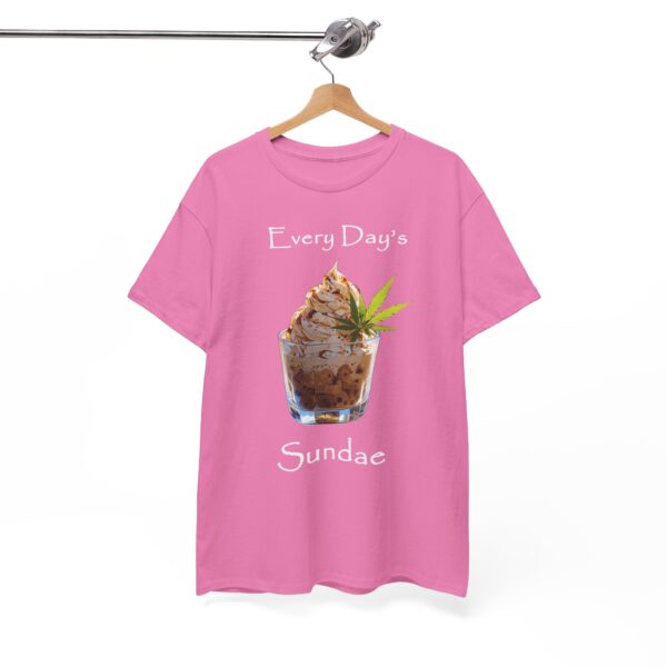 Every Day's Sundae - Heavy Cotton Tee - Image 5