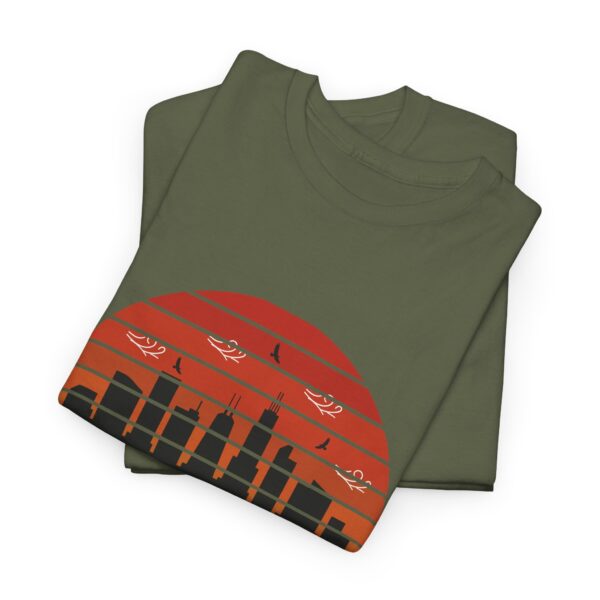 Windy City - Chicago - Heavy Cotton Tee - Image 11