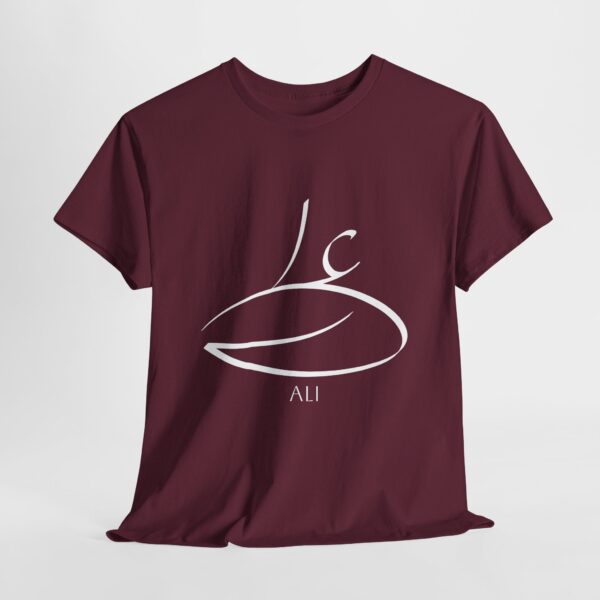 Ali - Arabic Caligraphy - Heavy Cotton Tee - Image 10