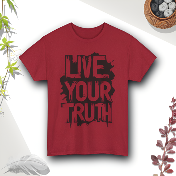 Live Your Truth - Heavy Cotton Tee