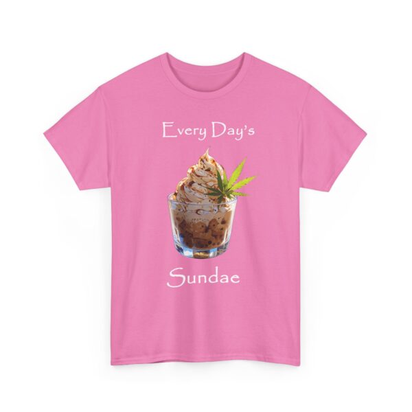Every Day's Sundae - Heavy Cotton Tee - Image 2
