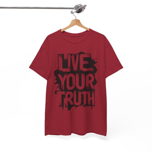 Live Your Truth - Heavy Cotton Tee - Image 5