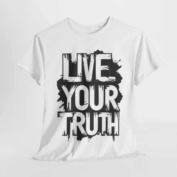 Live Your Truth - Heavy Cotton Tee - Image 11