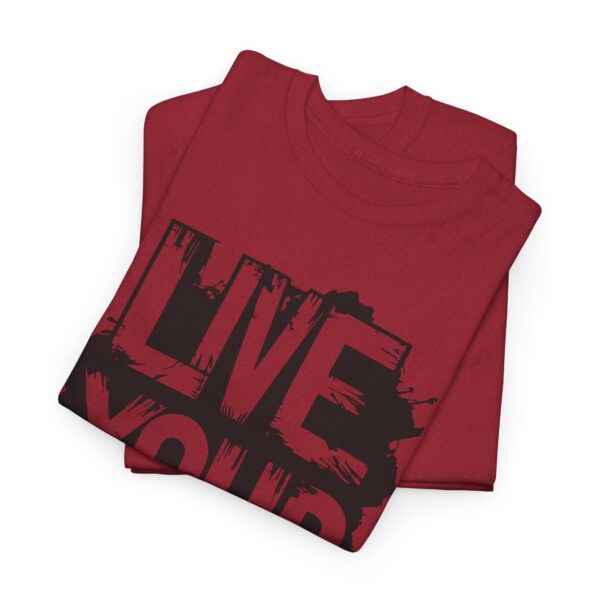 Live Your Truth - Heavy Cotton Tee - Image 3