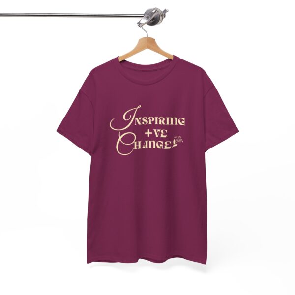 Inspiring Positive Change - Heavy Cotton Tee - Image 4