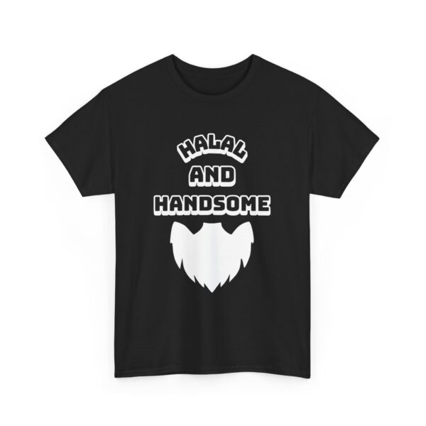 Halal and Handsome - Heavy Cotton Tee - Image 12
