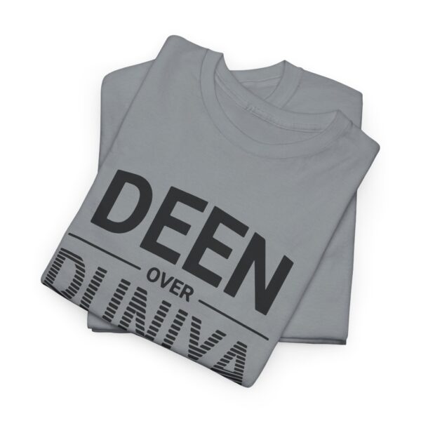 Deen Over Duniya - Heavy Cotton Tee - Image 11