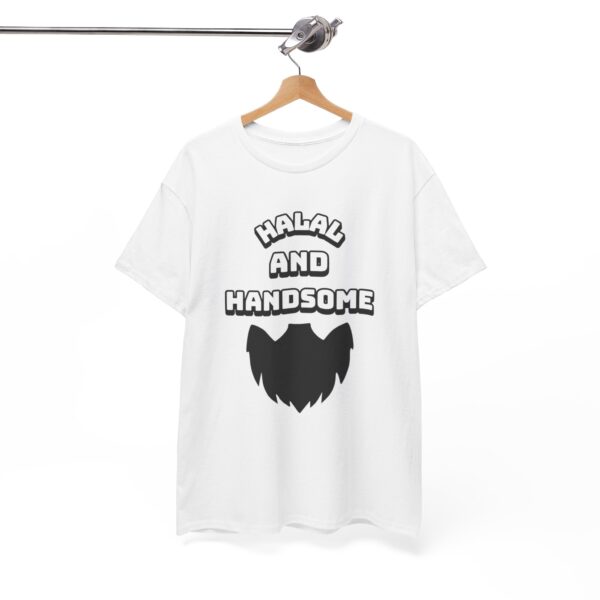 Halal and Handsome - Heavy Cotton Tee - Image 9