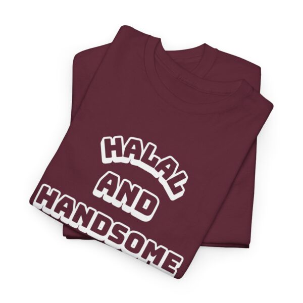 Halal and Handsome - Heavy Cotton Tee - Image 17