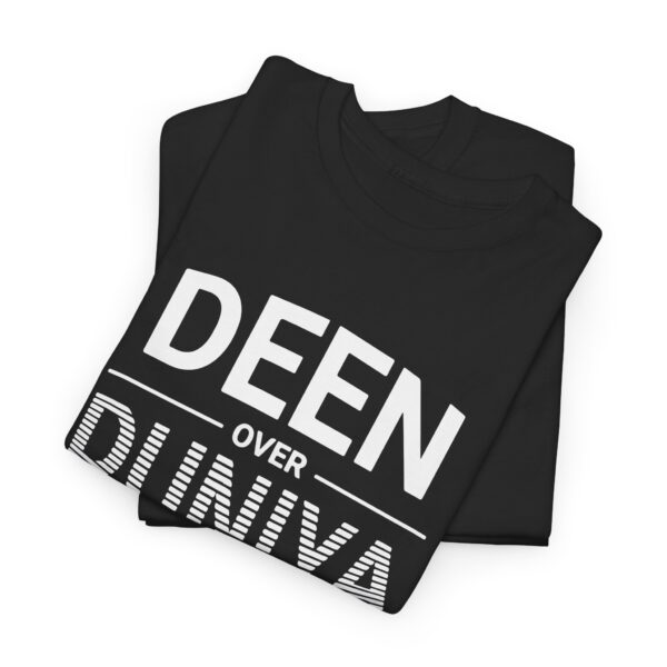 Deen Over Duniya - Heavy Cotton Tee - Image 7