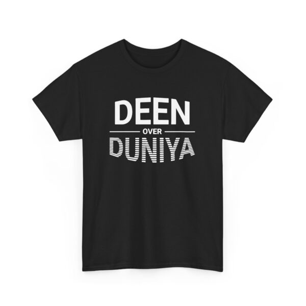 Deen Over Duniya - Heavy Cotton Tee - Image 6