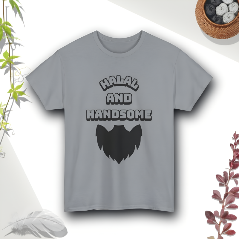 Halal and Handsome - Heavy Cotton Tee