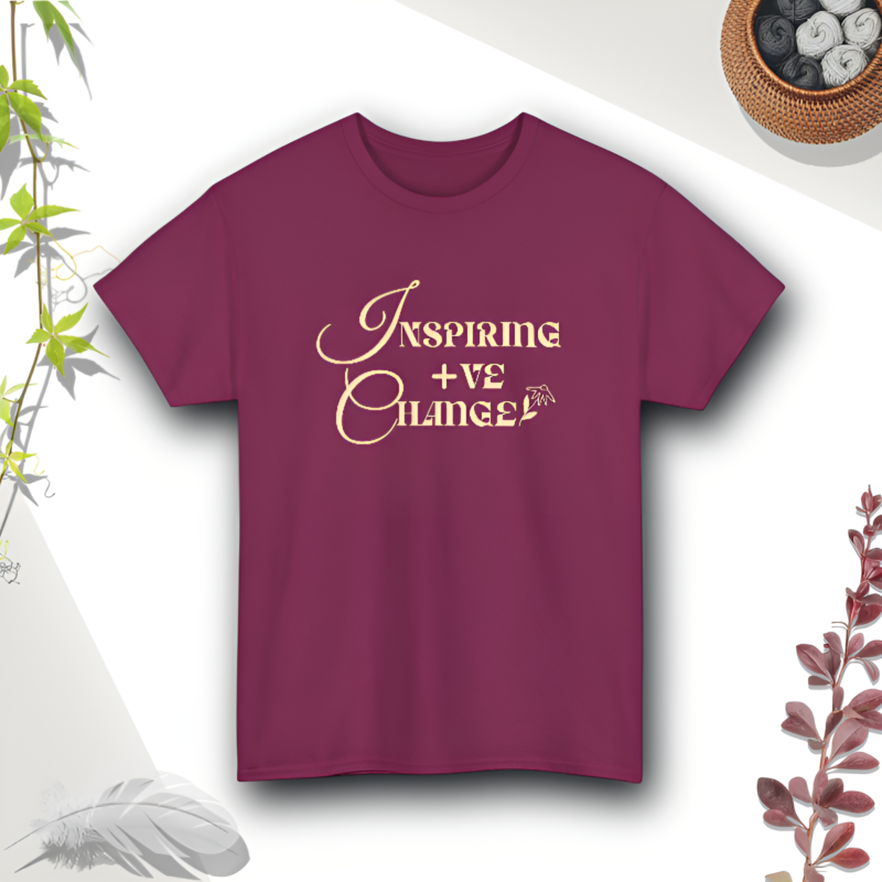 Inspiring Positive Change - Heavy Cotton Tee