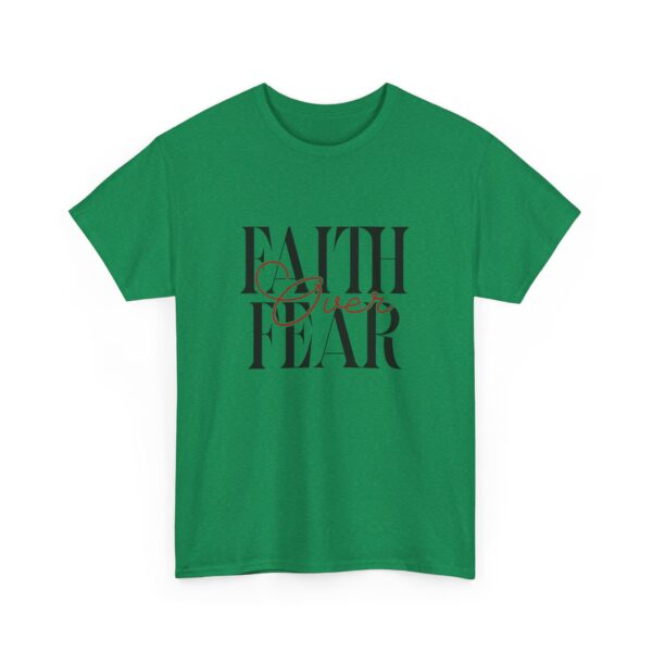 Faith Over Fear - Heavy Cotton Tee - Image 6