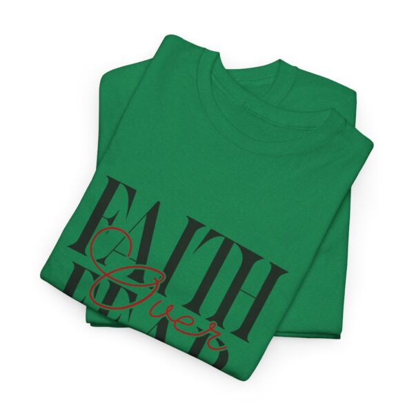 Faith Over Fear - Heavy Cotton Tee - Image 7