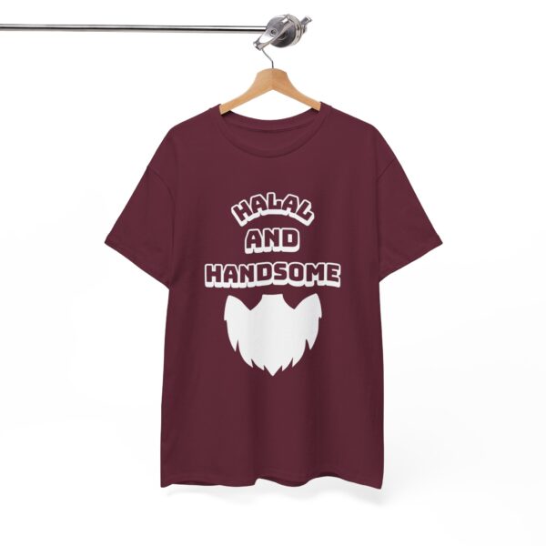 Halal and Handsome - Heavy Cotton Tee - Image 18