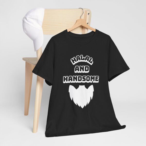 Halal and Handsome - Heavy Cotton Tee - Image 14