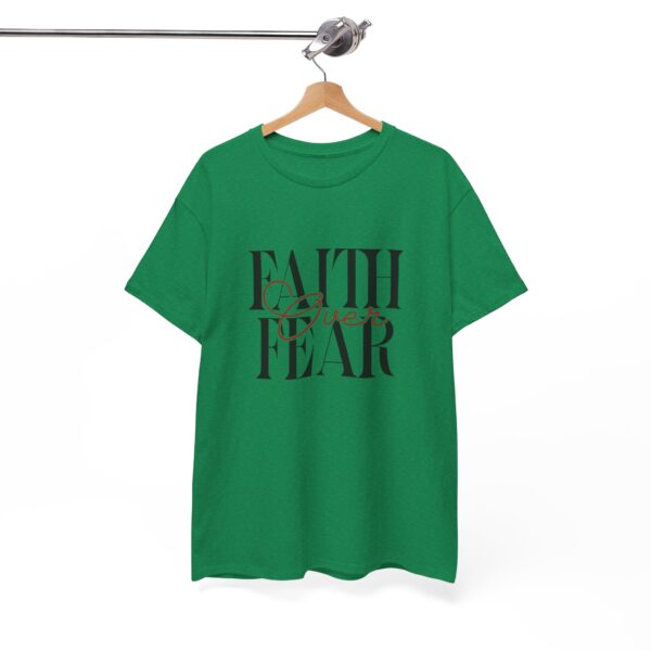 Faith Over Fear - Heavy Cotton Tee - Image 8