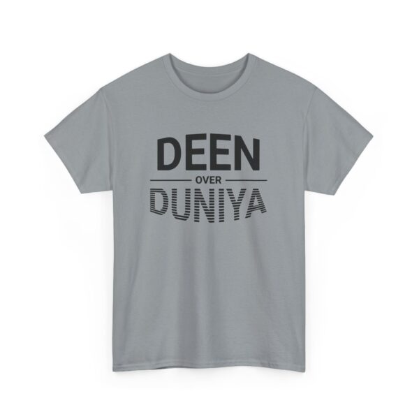 Deen Over Duniya - Heavy Cotton Tee - Image 10