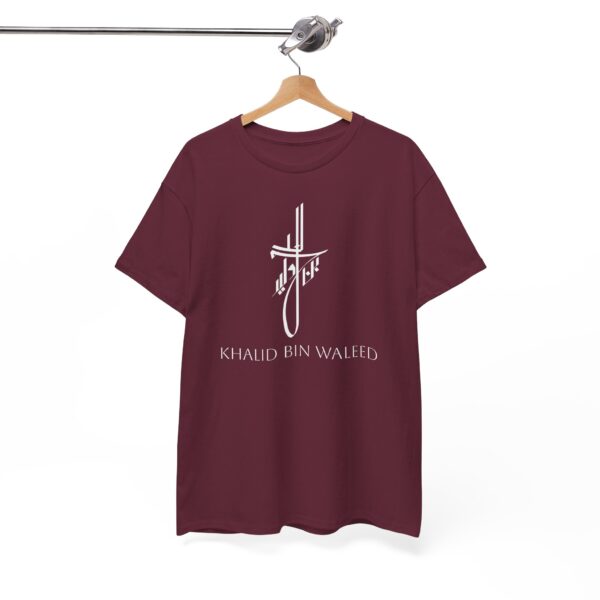 Khalid Bin Waleed - Heavy Cotton Tee - Image 8