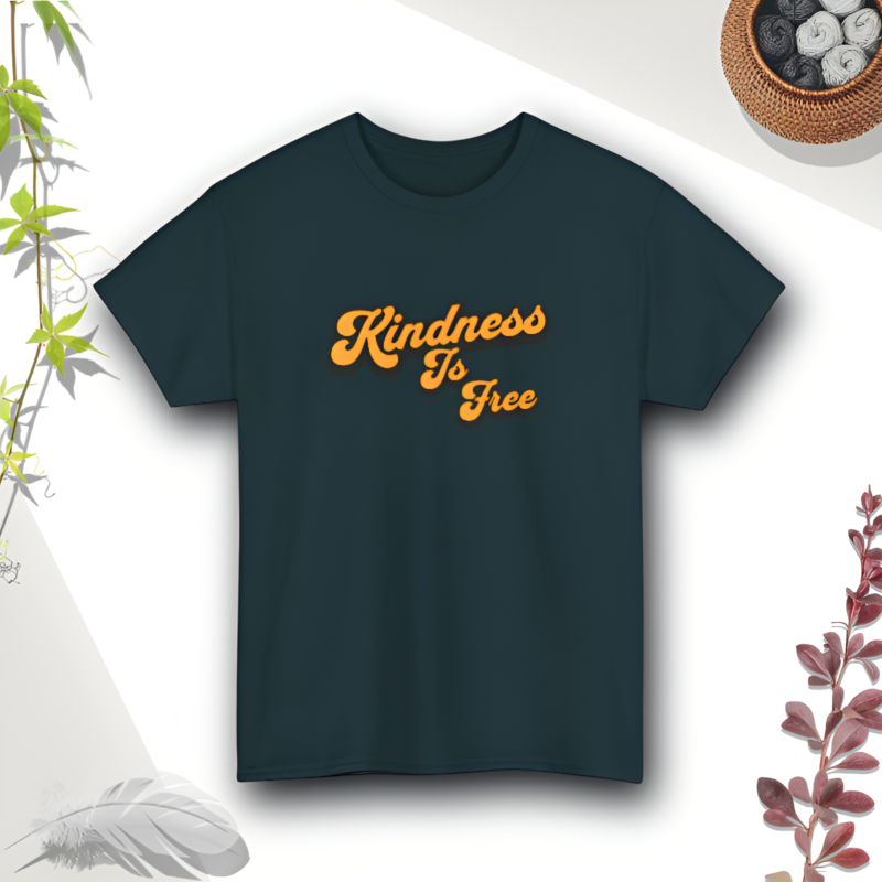Kindness is Free - Heavy Cotton Tee