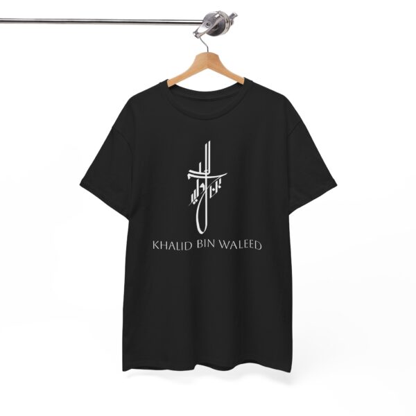 Khalid Bin Waleed - Heavy Cotton Tee - Image 4